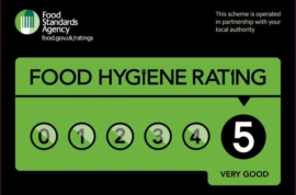 food hygiene rating 5 logo